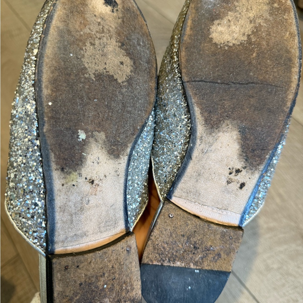 Gucci Silver Glitter Princetown slippers Mules - Picture 8 of 8